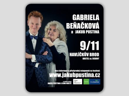 Gabriela Beňačková a Jakub Pustina