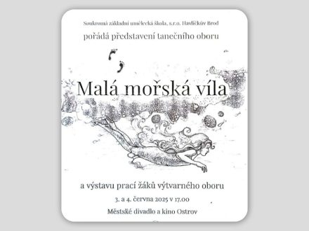 Malá mořská víla – Taneční obor SZUŠ