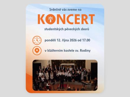 Sborový koncert Gymnázia HB a Gymnasia Schriesheim (DE)